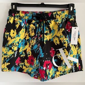 Calvin Klein UPF 40+ Moisture Wicking Quick Dry Volley Swim Shorts
